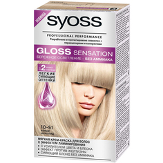 Краска для волос Syoss Gloss Sensation 10-51 Белый шоколад