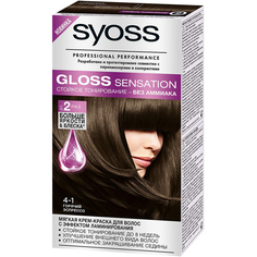 Краска для волос Syoss Gloss Sensation 4-1 Горячий эспрессо