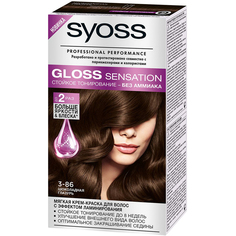 Краска для волос Syoss Gloss Sensation 3-86 Шоколадная глазурь