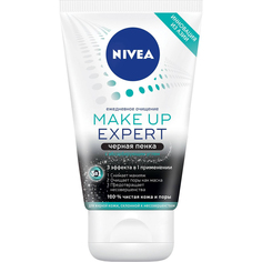 Пенка для снятия макияжа Nivea Make Up Expert 3 в 1 Черная для жирной кожи 100 мл
