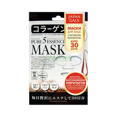 Маска Japan Gals с коллагеном Pure5 Essential 30 шт (24AM21/6570)