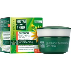 Фито-крем для лица Чистая линия Арника и жимолость 45+ Дневной 45 мл