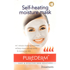 Маска Purederm Самонагревающаяся увлажняющая 3 шт