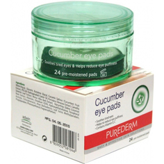 Подушечки для глаз Purederm Cucumber Eye Pads 24 шт