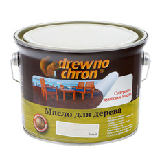 Масло для дерева Drewnochron 2.5 л. цвет белый