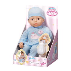 Игрушка my first Baby Annabell Кукла-мальчик с бутылочкой, 36 см, дисплей Zapf