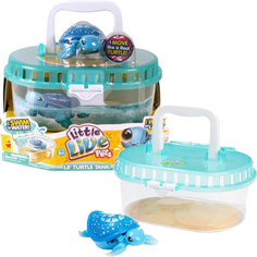 Игровой набор Moose Little Live Pets Черепашка в аквариуме