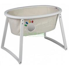 Колыбель MY HOUSE Кровать детская Sleep up white with beige textile