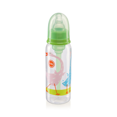 Бутылочка Happy Baby Grass с силиконовой соской 0,25 л