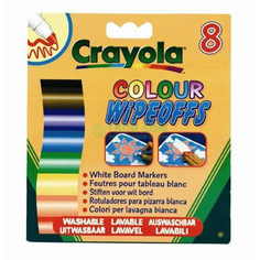 Crayola Фломастеры8 цветов радуги для белой доски (8223)