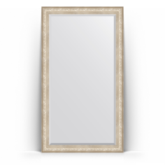 Зеркало в багетной раме Evoform серебро 115x205 см