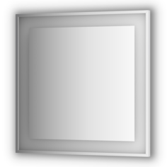 Зеркало в багетной раме Evoform 90x90 см с подсветкой
