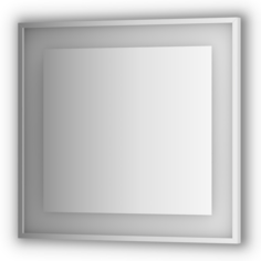 Зеркало в багетной раме Evoform 80x75 см с подсветкой
