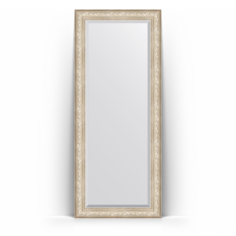 Зеркало в багетной раме Evoform серебро 85x205 см
