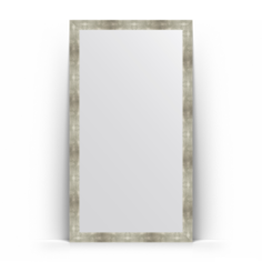 Зеркало в багетной раме Evoform алюминий 111x201 см