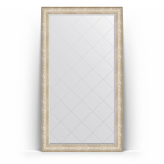 Зеркало в багетной раме Evoform серебро 115x205 см