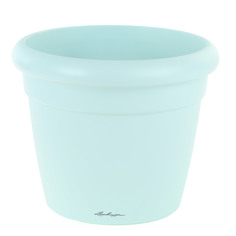 Кашпо Lechuza Rustico Color 35 см голубой с автополивом
