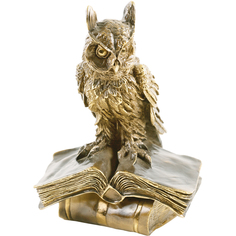 Скульптура Ученый Филин Bogacho