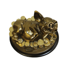 Символ года 2019 скульптура Bogacho