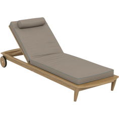 Шезлонг 315 х 790 x 2220 ироко таупе - RF.12.39.089 Yachtline