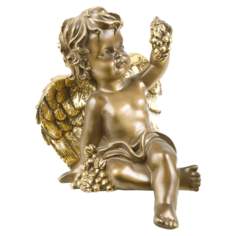 Ангел с виноградом скульптура 22166. 2300003490012 Bogacho