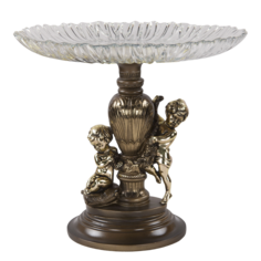 Фруктовница-конфетница путти - 4 52003. 2300135790011 Bogacho