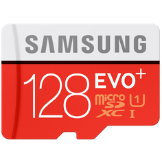 Карта памяти Samsung EVO Plus MicroSD MB-MC128DA/RU