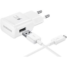Сетевое зарядное устройство Samsung EP-TA12 microUSB 2A White