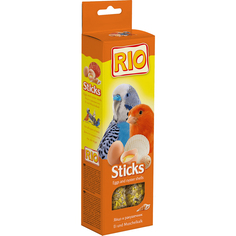 Лакомство RIO Sticks для всех видов птиц с яйцом и ракушечником 80 г