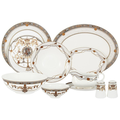 Сервиз обеденный Anna lafarg emily Принц Эдвард 27 предметов 6 персон