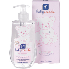 Детское масло для тела Babycoccole The Cares Очищающее 250 мл