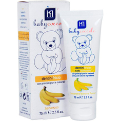 Зубная паста Babycoccole Банан 75 мл