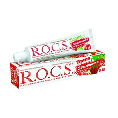 Зубная паста Rocs Земляника для детей 8-18 лет R.O.C.S.