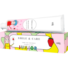 Детская зубная паста Smile Care Junior Клубника 30 мл