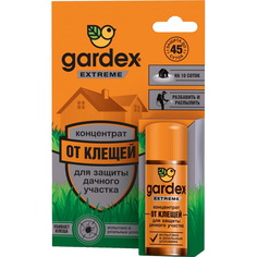 Концентрат Gardex Extreme для защиты дачного участка от клещей 50 мл