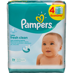 Салфетки влажные Pampers Fresh Clean 4x64 шт