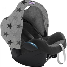 Капюшон для автокресла Dooky Hoody 126366 Grey Stars