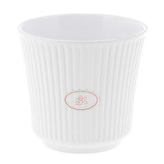 Кашпо Soendgen Delphi D14 белый глянец