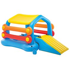 Центр игровой с горкой Intex домик 279х173х122 см