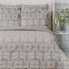 Постельный комплект Togas Франко серый Двуспальный кинг сайз плюс