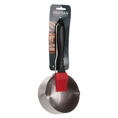 Ковш 11,5х7 см с кисточкой 21 см Koopman bbq