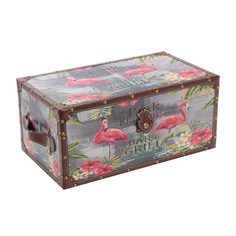 Сундук Fuzhou fashion home Фламинго 49х28х22.5 см