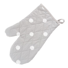 Прихватка-рукавица Saint linen 16х31 Грета серый