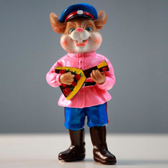 Фигурка Кролик с балалайкой 15см Феникс-Презент