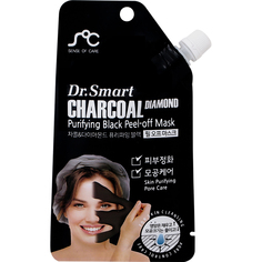 Маска-пленка Dr. Smart с древесным углем 25 г Dr.Smart