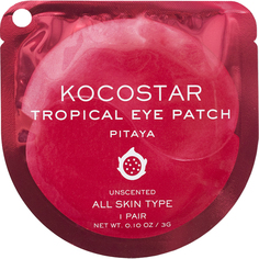 Патчи для глаз KOCOSTAR Tropical Eye Patch Тропические фрукты Питахайя 1 пара