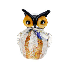 Фигурка Art glass совенок 11x12 см