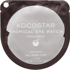 Патчи для глаз KOCOSTAR Tropical Eye Patch Кокос 1 пара