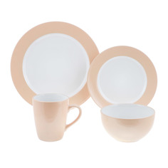 Набор столовый Meibo 24 пр 6 персон широкий борт