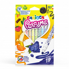 Набор ароматизированных фломастеров Carioca Perfume 12 цветов